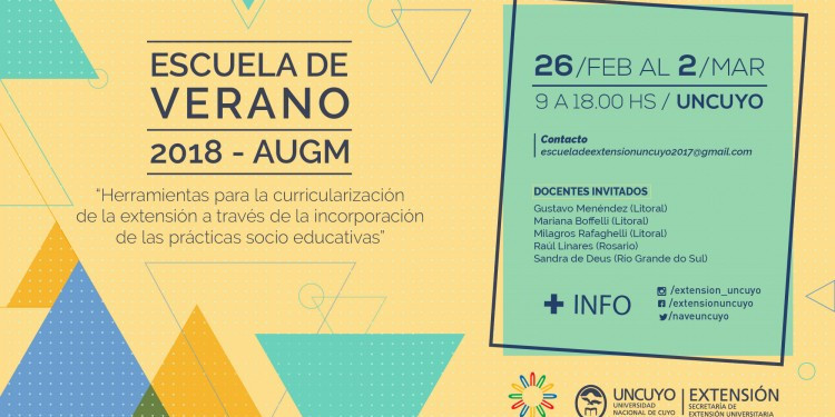 Escuela de verano AUGM 2018