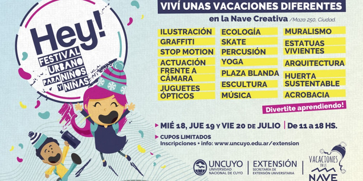 El Festival HEY! para estimular la creatividad ecológica en lxs chicxs