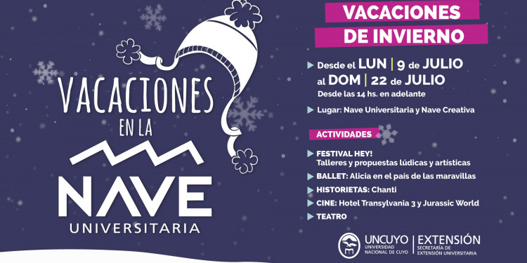 Vacaciones: todas las actividades de la UNCUYO para aprender y divertirse