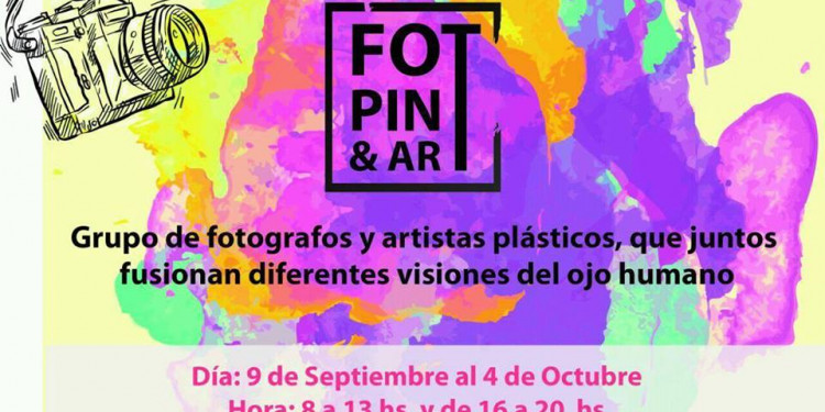 Fot Pint & Art: la fusión de tres artes 