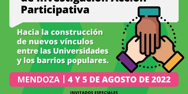 Llega el Primer Encuentro Nacional de Experiencias y Metodologías de Investigación Acción Participativa