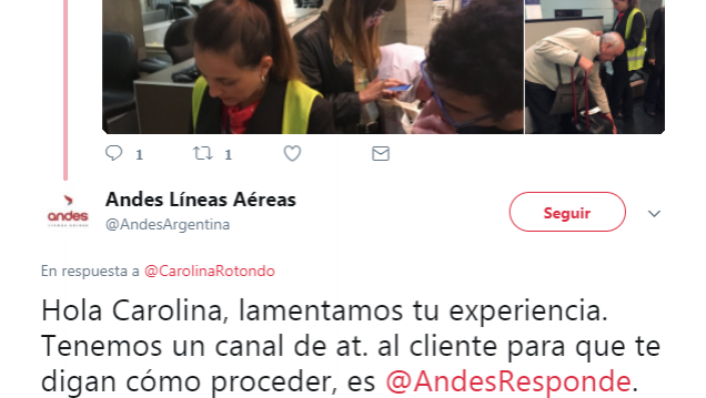 imagen Denunció robo de valijas y la low cost le pidió quejarse en Twitter