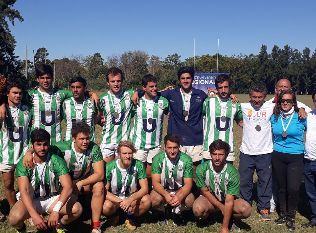 El rugby seven le dio la primera medalla de plata a la UNCUYO