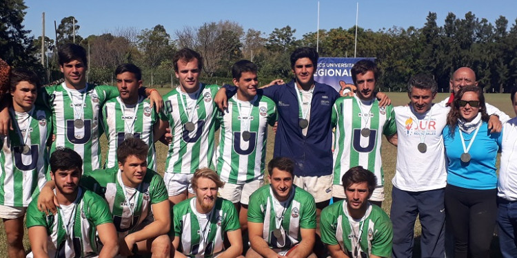 El rugby seven le dio la primera medalla de plata a la UNCUYO