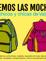Lápices solidarios: ¡Llenemos las mochilas para Valparaíso!