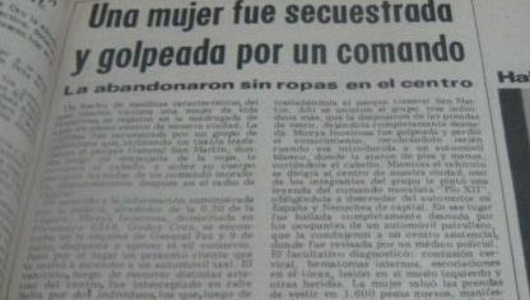 imagen Cómo fue represión paraestatal en Mendoza