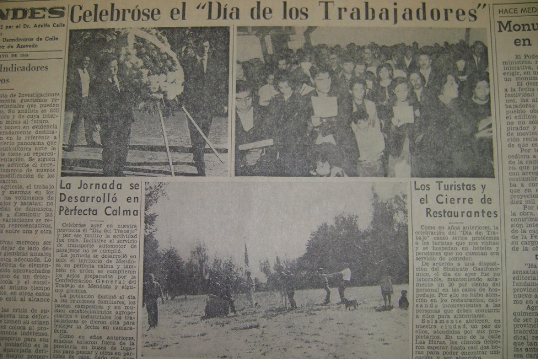 Una jornada de unión: 1 de mayo de 1968