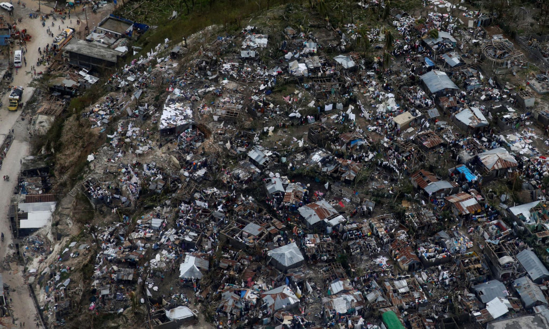 Son más de 400 los muertos en Haití tras el paso del huracán Matthew