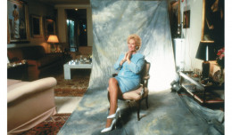 imagen La entrevista con Mirtha Legrand, con foto de Cabezas, se realizó luego de cumplir 18 temporadas de almuerzos televisados, en diciembre de 1996.