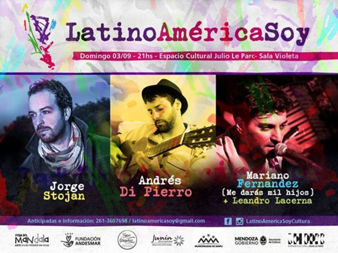 "Latinoamérica Soy", un ciclo con grandes músicos