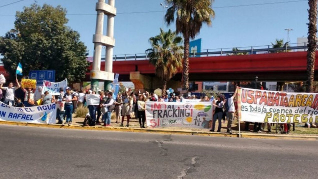 imagen Capital multó a los manifestantes antifracking por cortar calles