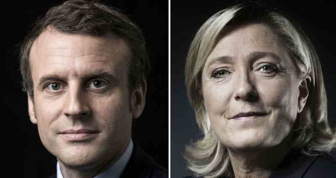 Macron y Le Pen van al balotaje para la presidencia de Francia