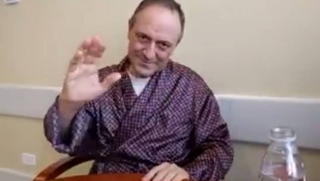 imagen Tras la operación, Franzini pidió no ser "maricón en el dolor"