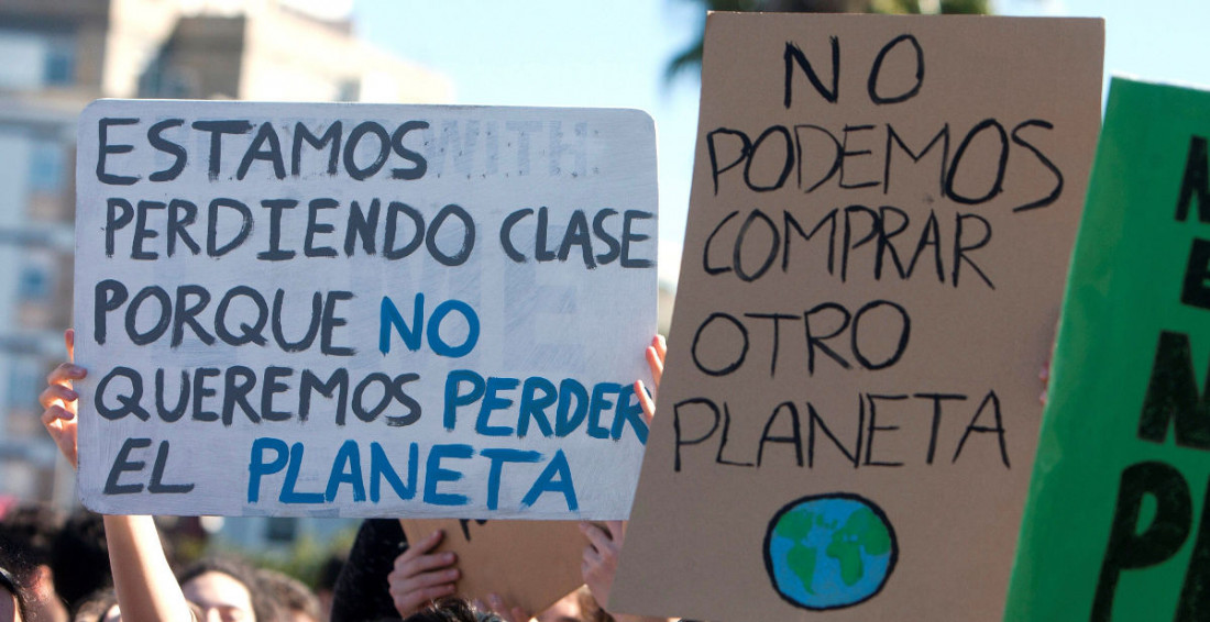 #FridayForFuture tuvo su réplica en Mendoza