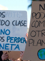 #FridayForFuture tuvo su réplica en Mendoza