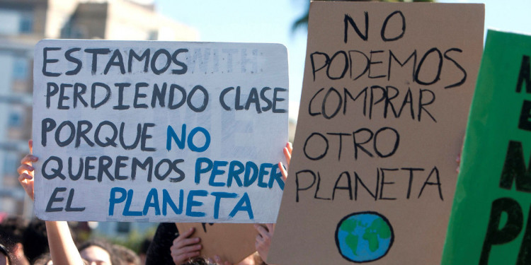 #FridayForFuture tuvo su réplica en Mendoza