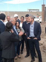 Frigerio llegó a la provincia para firmar el Pacto Fiscal