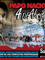 "Pedimos justicia por Fuentealba y la solución a los conflictos provinciales"