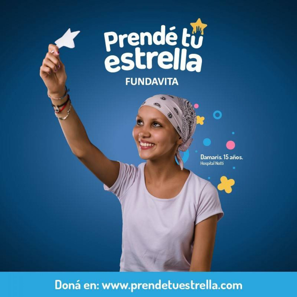 Continúa la campaña de Fundavita: "Prendé tu estrella"