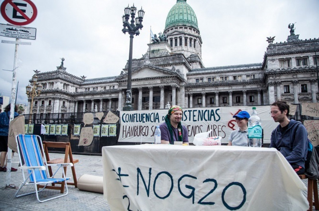 Cierre de la Cumbre de los Pueblos contra el G20