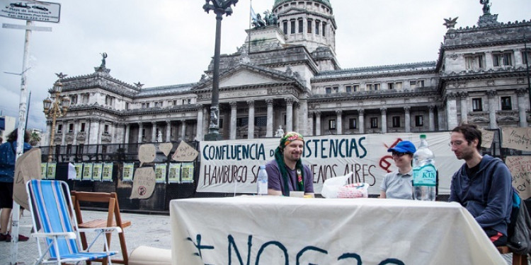 Cierre de la Cumbre de los Pueblos contra el G20