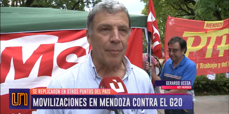 Marchas en Mendoza contra el G20