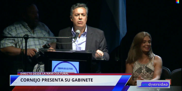 Alfredo Cornejo dio a conocer su gabinete