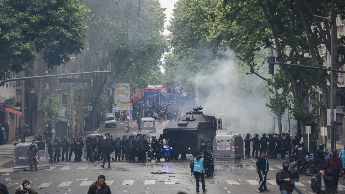 Protestas e incidentes en el Congreso 