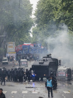 Protestas e incidentes en el Congreso 