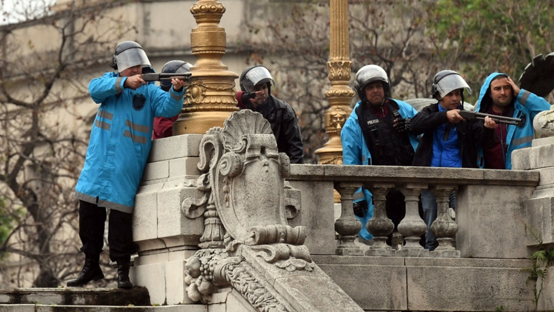 imagen Protestas e incidentes en el Congreso 