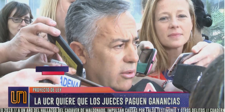 Cornejo: "Que los jueces no paguen Ganancias es una gran desigualdad"