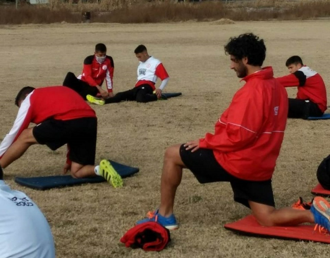 David Garay entrenó en Huracán Las Heras