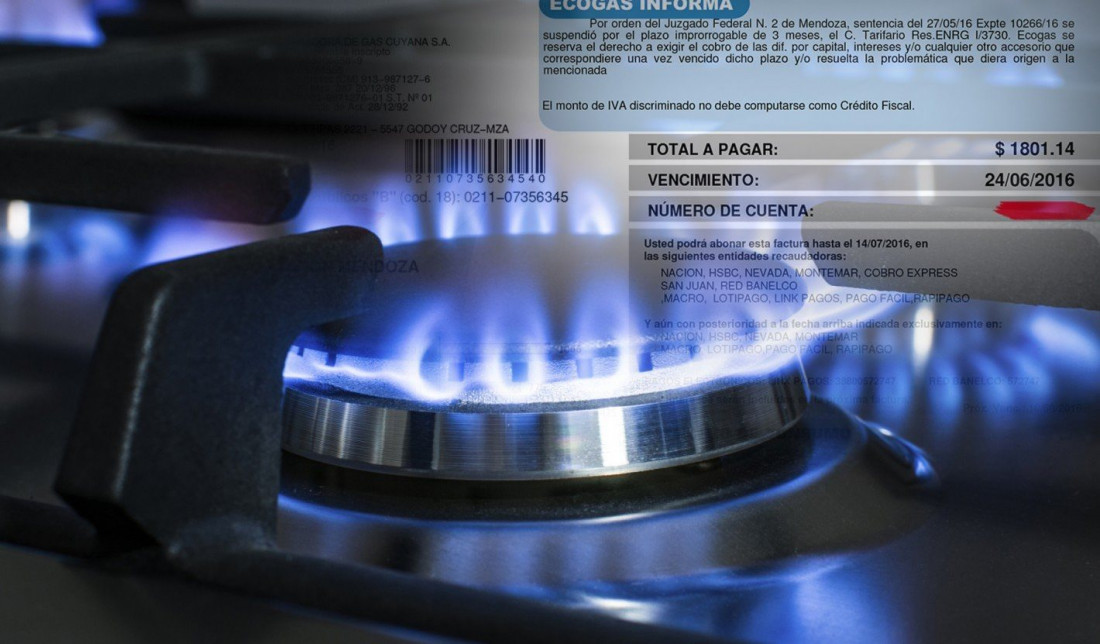 Se podrá pagar el gas en cuatro cuotas