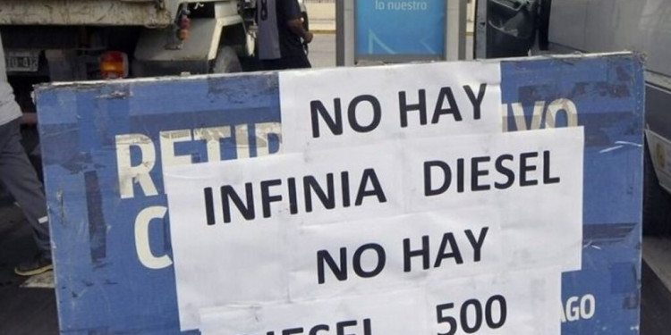 Falta de Gasoil: "Desde Aprocam no tenemos respuesta del Gobierno nacional"