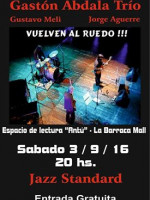 Jazz Standard en el Espacio de Lectura Antü