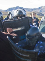 La represión a los mapuches y la visión de los medios