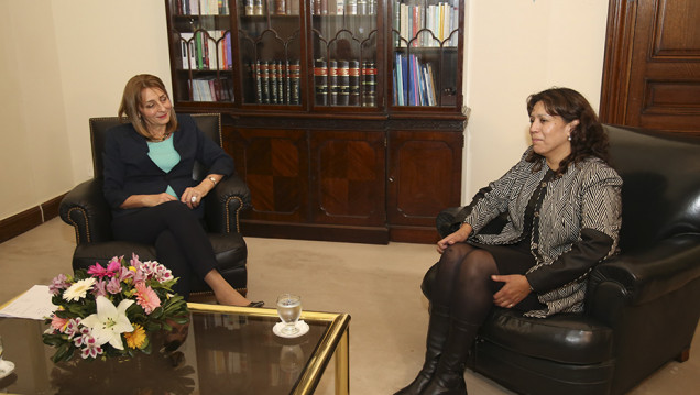 imagen Gils Carbó se reunió con la fiscal del caso Maldonado