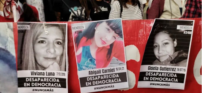 Tres mendocinas desaparecidas, la insuficiente acción estatal y las familias organizadas en la búsqueda