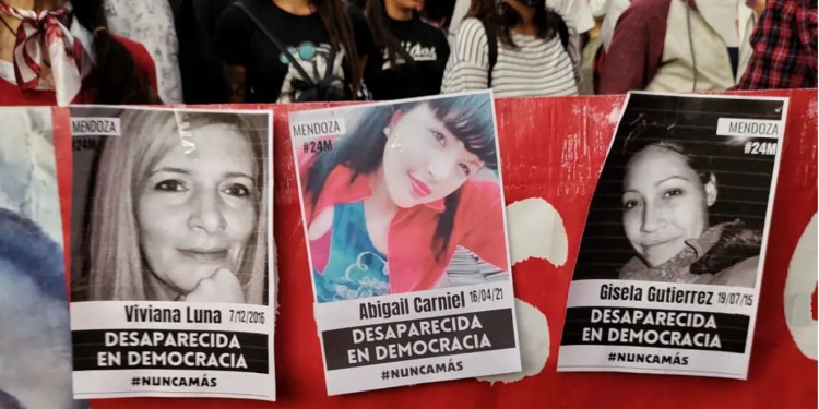 Tres mendocinas desaparecidas, la insuficiente acción estatal y las familias organizadas en la búsqueda