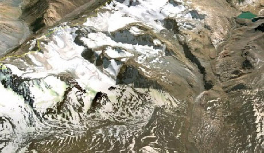 Detectan por primera vez agua tibia bajo un glaciar de la Antártida