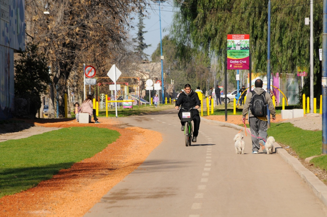 Planean integrar las ciclovías del Gran Mendoza para mejorar la movilidad 