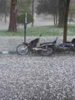 El terrible saldo que dejó el granizo en San Rafael 