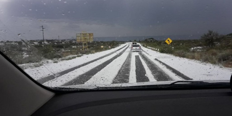 Así lució Tupungato después del granizo