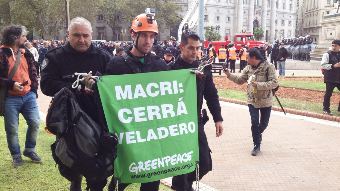 Greenpeace condenó la nueva fuga en la mina de Veladero