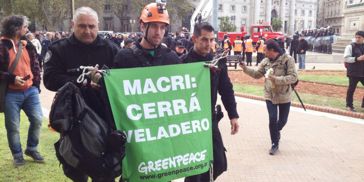 Greenpeace condenó la nueva fuga en la mina de Veladero