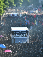 Incidentes, corridas y heridos en la previa de la cumbre del G20