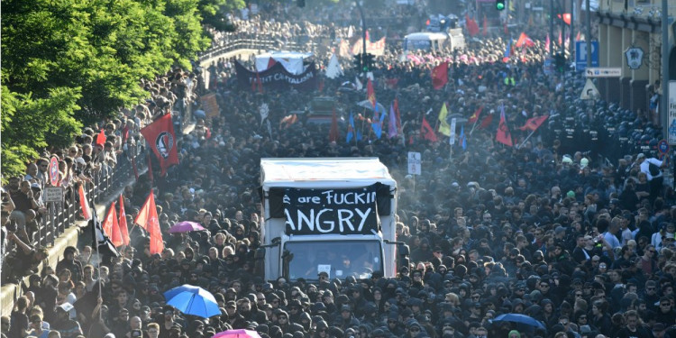 Incidentes, corridas y heridos en la previa de la cumbre del G20