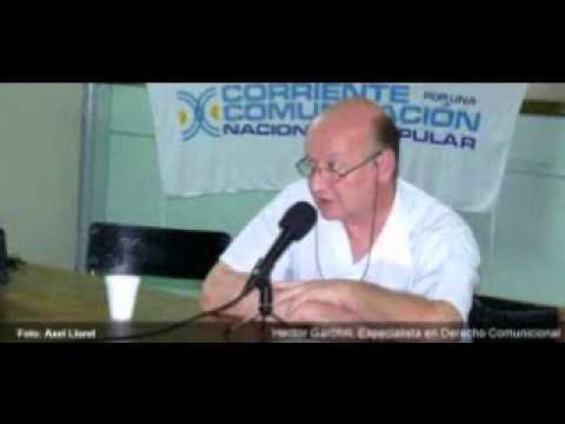 Ley de Medios es constitucional: "por fin se cerró la discusión sobre esta ley", dijo Garófoli