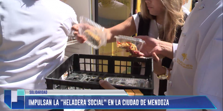 Llega la "Heladera Social" a la Ciudad de Mendoza