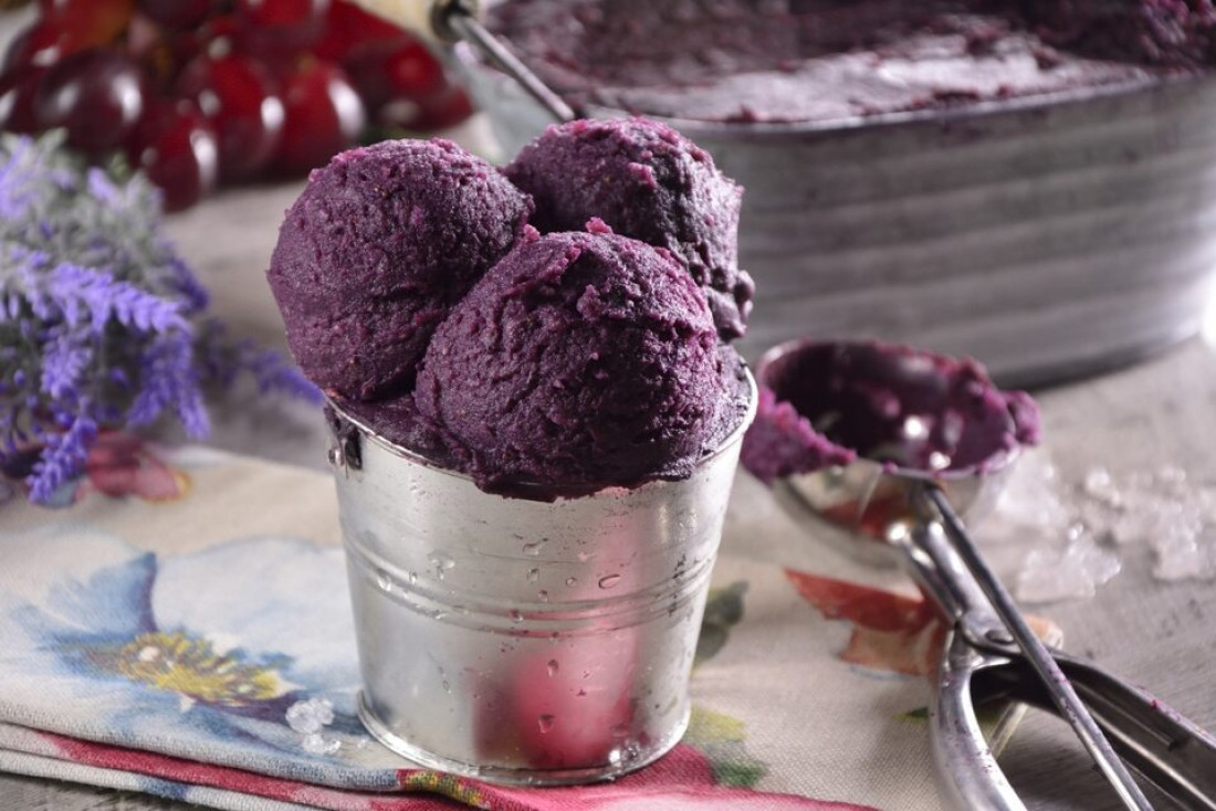 El helado de vino, uno de los primeros sabores inventados para este postre